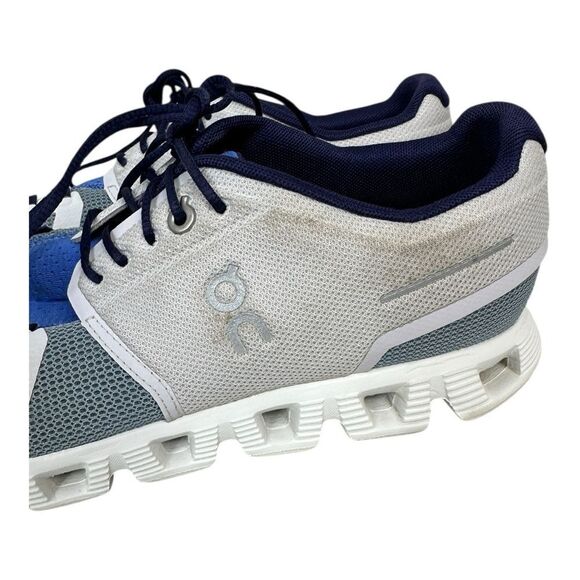 On running cloud 5 push sneakers glacier/undyed white size 10.5 women’s - Picture 7 of 9